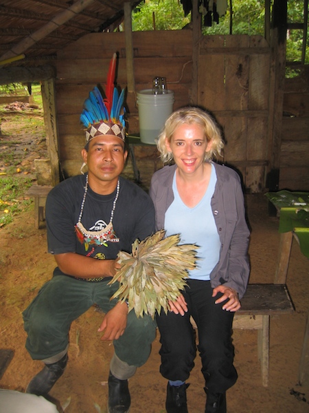 Amazon shaman and my shamanic healing WanderingCarol.com