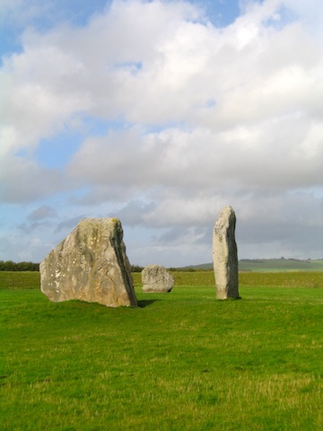 Male and female stones Avebury