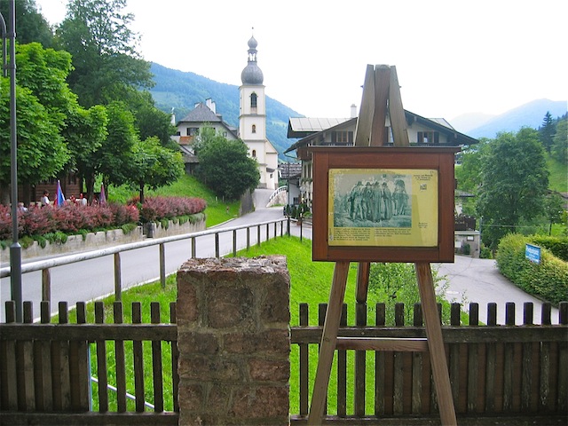 Ramsau is the start of the Lake Hintersee hiking trail