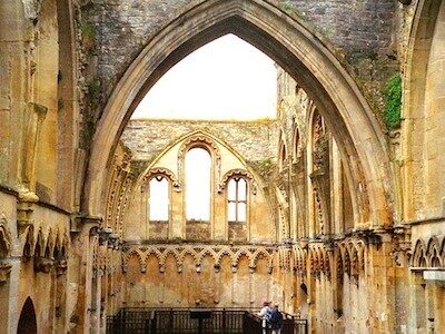 Pilgrimage to Glastonbury, Lady's Chapel in Glastonbury Cathedral