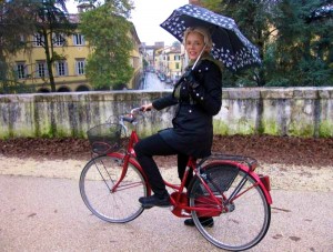 Cycling in Lucca Italy