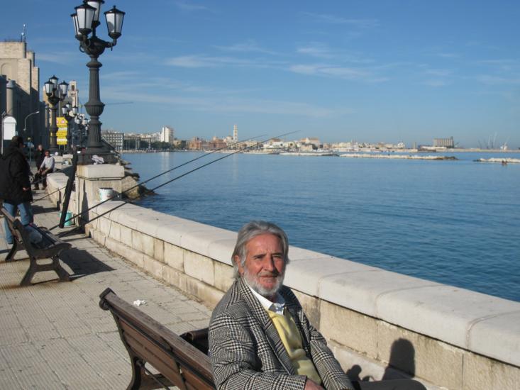 Photo tour of Puglia, man in Molfetta
