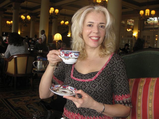 Behaving badly at the Fairmont Empress in Victoria, B.C. involves Afternoon Tea