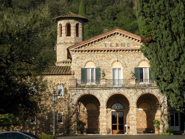 Grotta Giusti thermal spa resort in Tuscany, Italy