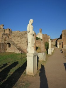 The Vestal Virgins of Rome in Italy