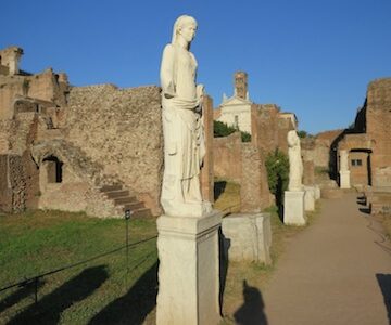 The Vestal Virgins of Rome in Italy