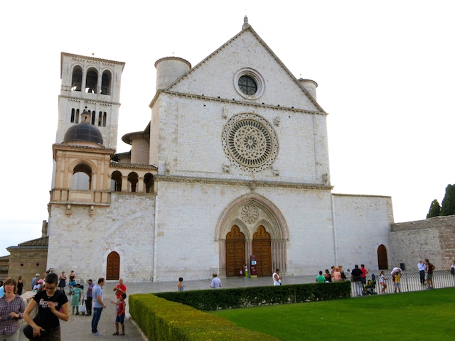 Giotto in Assisi, at Basilica of St Francis of Assisi