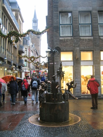 Visit Aachen and its cobbled streets