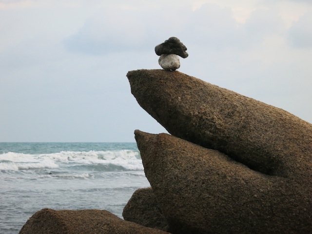 Life is a fine balance, life lessons learned on the beach in Koh Samui