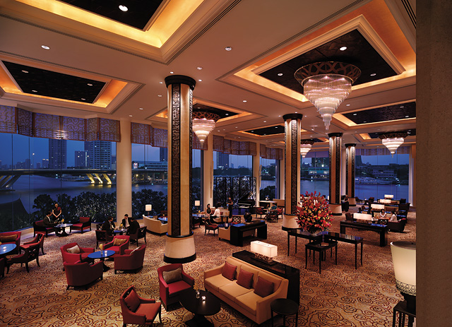 Lobby Shangri-La Hotel Bangkok blog review