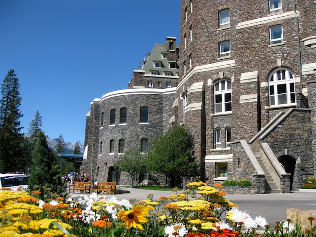 Luxury hotel in Banff Canada the Fairmont Banff Springs