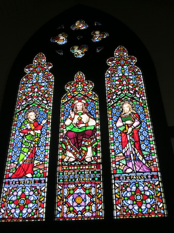 Watrous stained glass windows