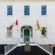 Beautiful white Loyalist House in Saint John New Brunswick Canada