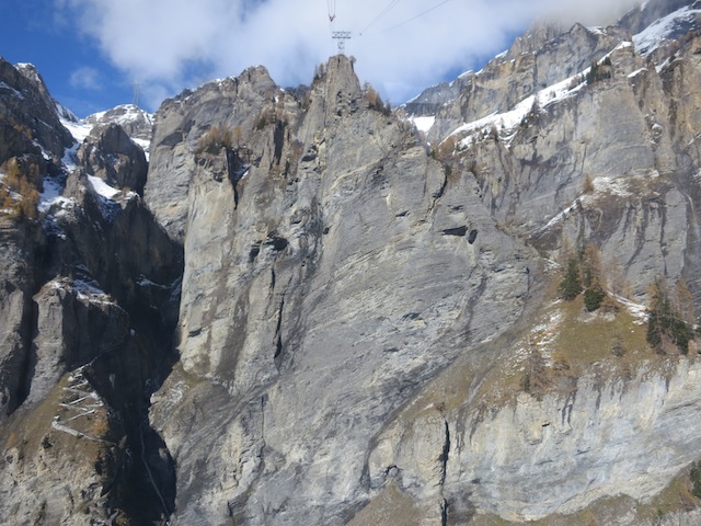 Gemmi Pass, Leukerbad hiking destination Swiss Alps