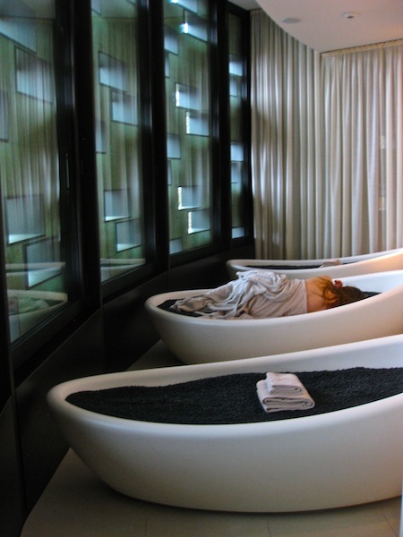 Japanese spa beds Dolder Grand Hotel Swizerland Spa