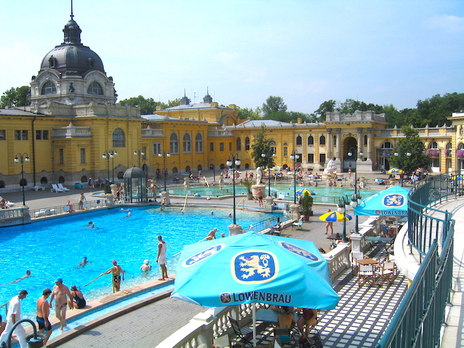 Szechenyi Baths Budapest bath article