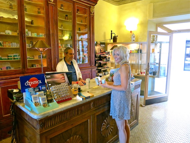 Charming Italian pharmacy in Tuscany