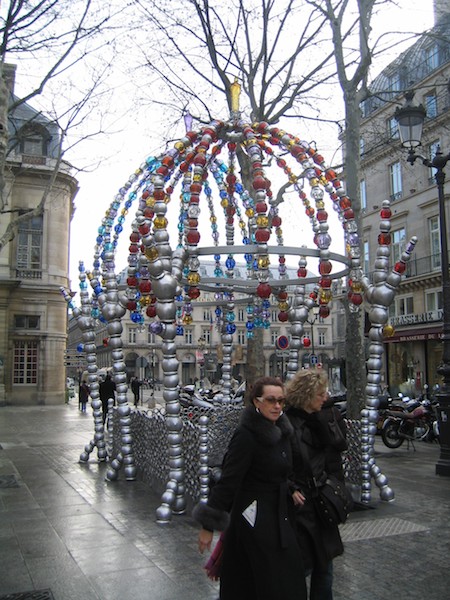 Writing the first chapter of a memoir, Paris at Xmas