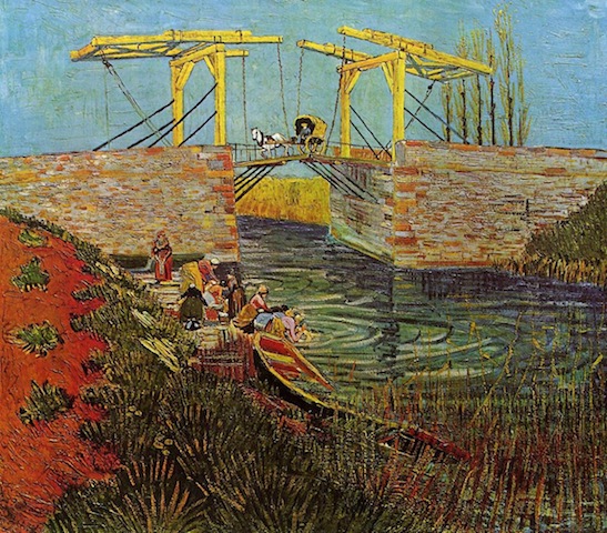 Langlois Bridge Arles Provence France by Vincent van Gogh