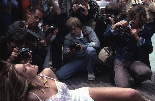 Starlet paparazzi at Cannes Film Festival