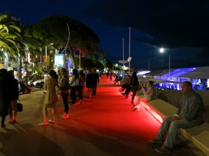 Promenade de la Croisette during Cannes Film Festival opening night