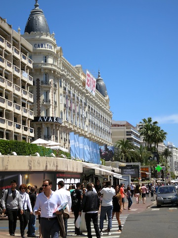 Carlton hotel towers in Cannes Carolina Otero