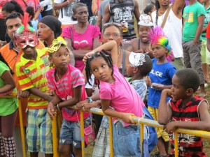 Children at Seychelles Carnival