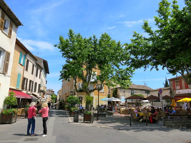 Outdoor restaurants in Biot South of France