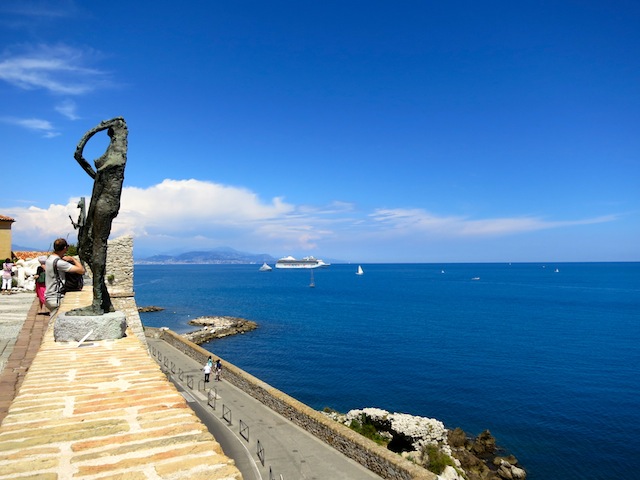 Sculpture in Antibes South of France