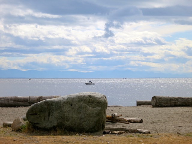 Nice view of the ocean at Dundarave Vancouver