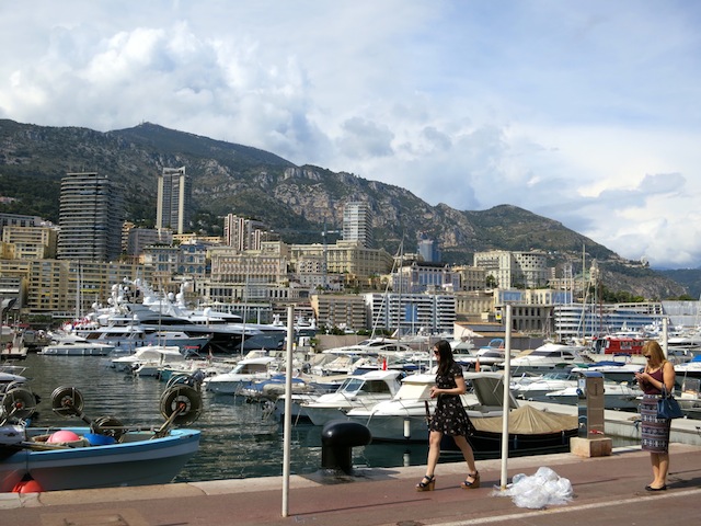 One day in Monaco, Quai Antoine