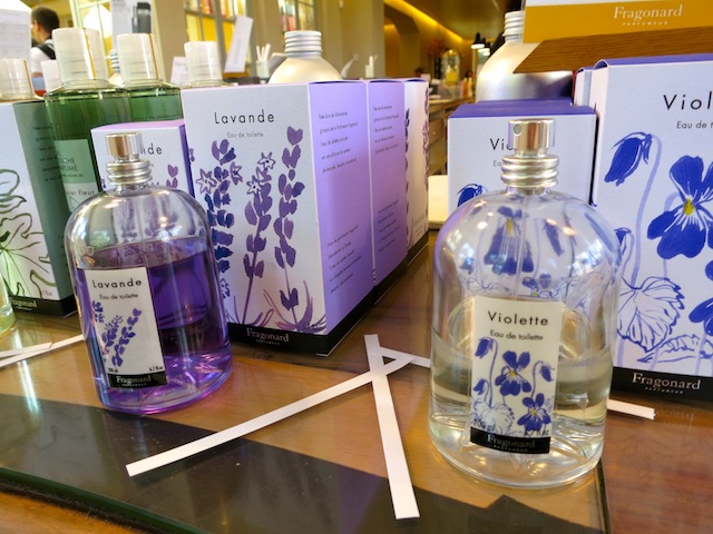 Violette and lavender perfume Fragonard Factory