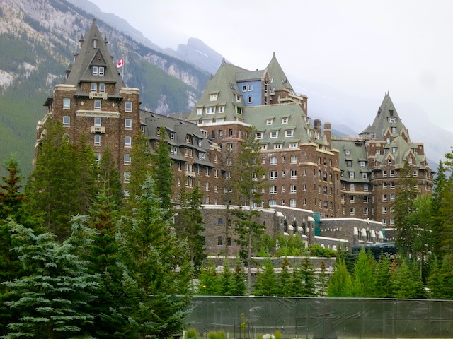 Luxury Fairmont Banff Springs Hotel