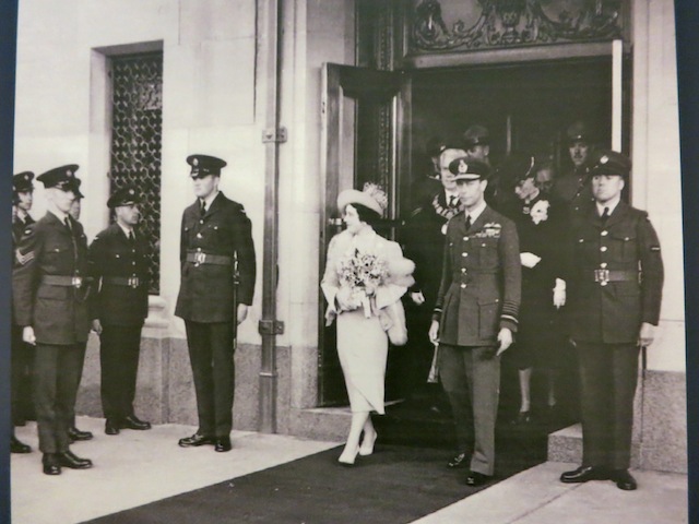 The Queen Mother at the Fairmont Hotel Vancouver in 1939