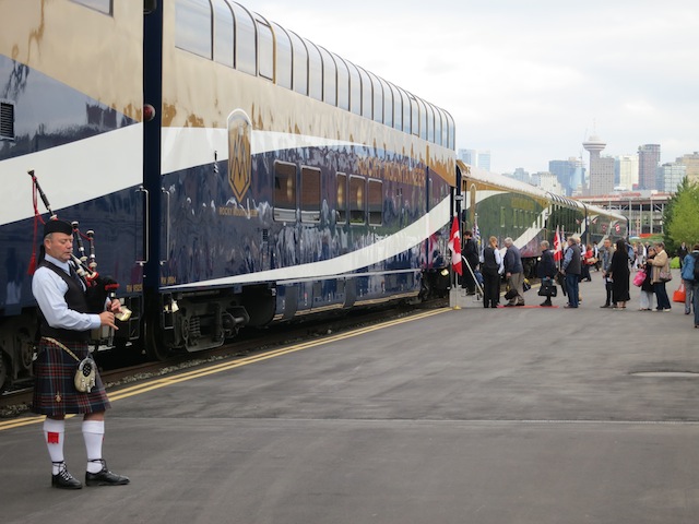 Rocky Mountaineer in Vancouver