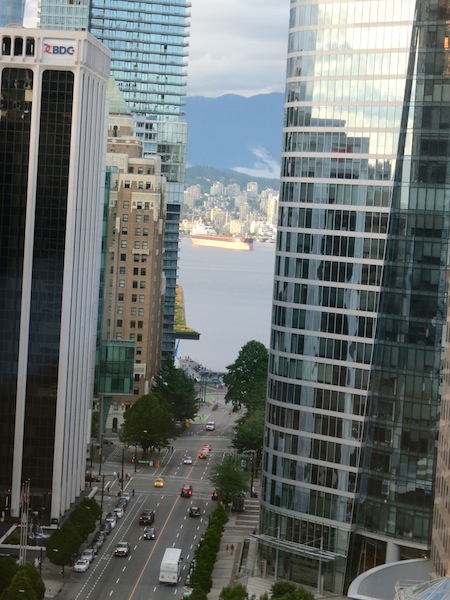 Fairmont Hotel Vancouver blog review my view