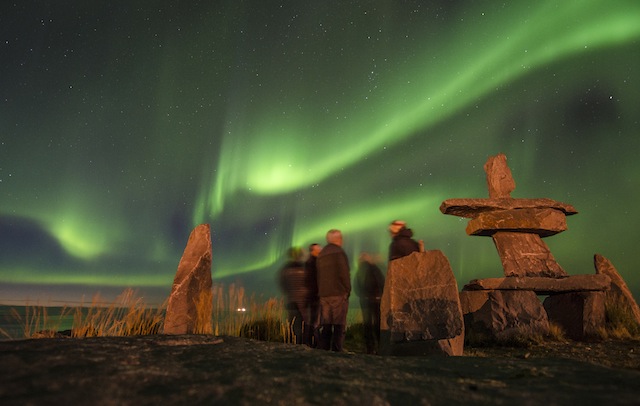 Adventure Canada in Churchill northern lights