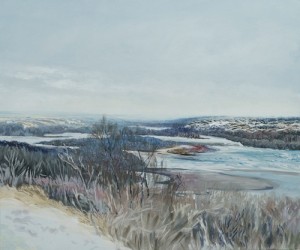 Saskatchewan landscape by Catherine Perehudoff