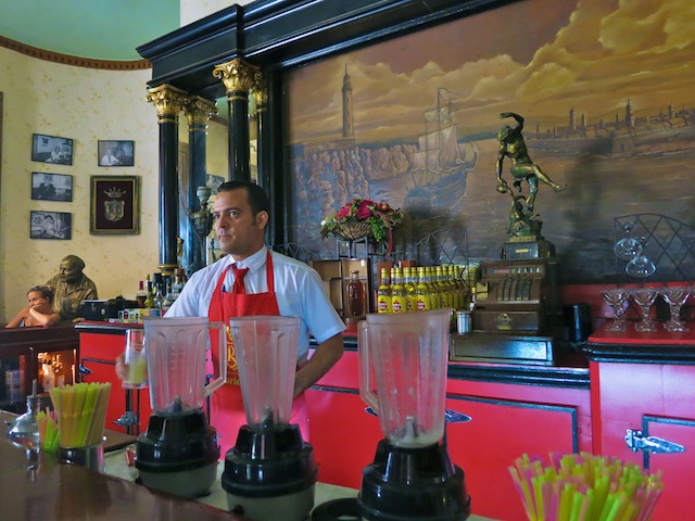 Bar in Havana El Floridita 