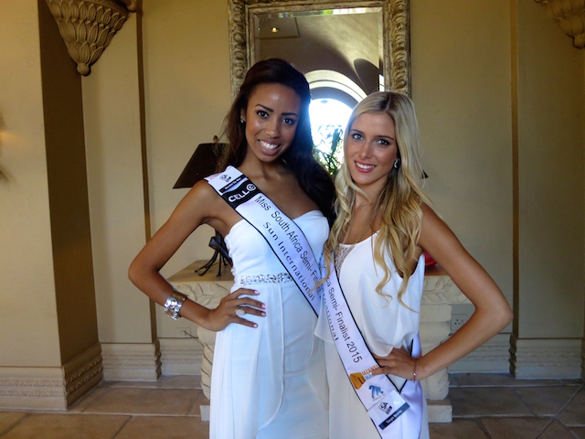 Miss South Africa hopefuls at Sun City South Africa