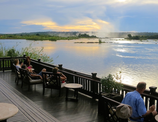 A travel blogger's year in review. Through sunsets. Zambia