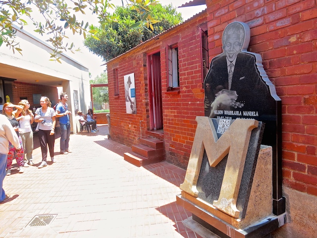 Nelson Mandela House in Soweto.