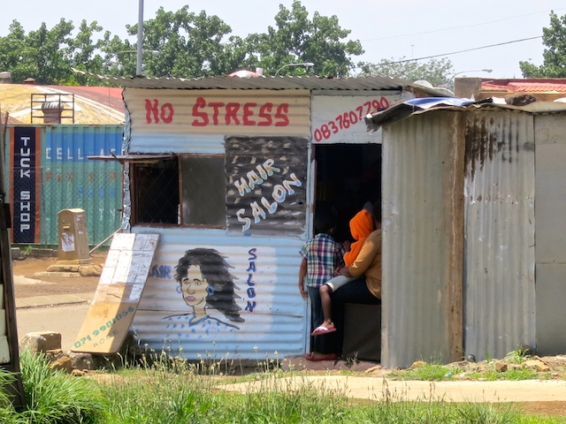 A homegrown business in a tin shed in Soweto.