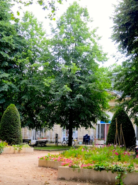 French spa, Vichy, France the spa park