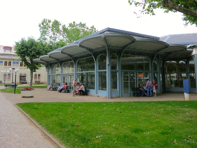 French spa of Vichy, France, the Hall des Source exterior