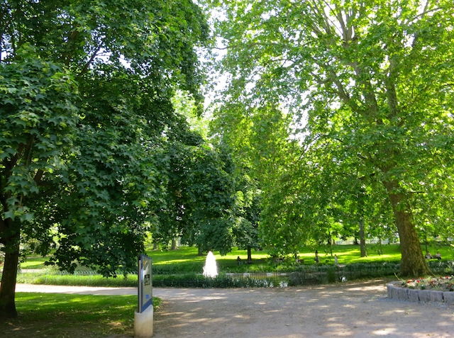 Parc des Source, French spa town of Vichy, France