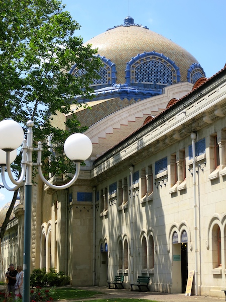 Exterior of the Thermes des Domes