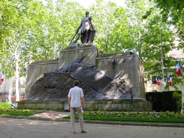 War memorial in Vichy