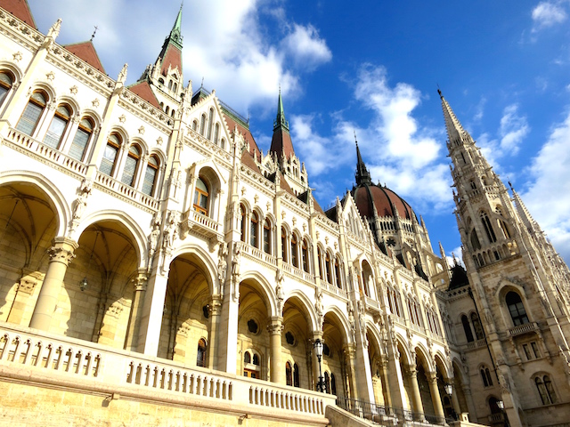 Parliament Building in Budapest, Hungary Air Transat flies to Budapest 2015