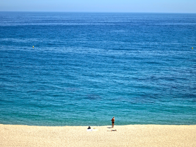 Lloret de Mar beach Costa Brava Spain